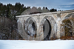 Historic Railway Viaducts located in Stanczyki Poland