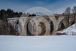 Historic Railway Viaducts located in Stanczyki Poland