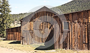 Historic ranch barns