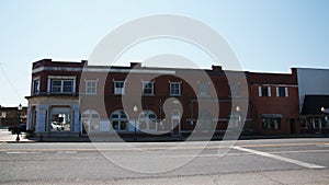 Historic Downtown Wagoner Oklahoma Bank 1895