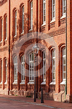 the small city of Weener in the german emsland