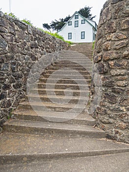 Historic residence, Point Reyes