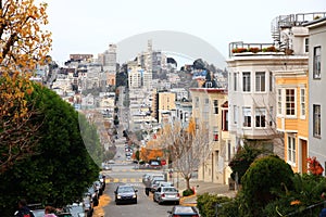 Russian Hill, San Francisco, California CA, USA photo