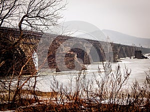 Historic Rockville Bridge in Harrisburg