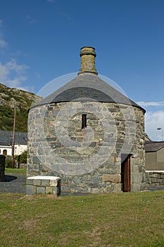 Historic roundhouse.