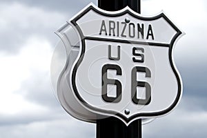 Historic route 66 sign