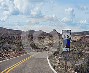 Historic Route 66 in Arizona photo