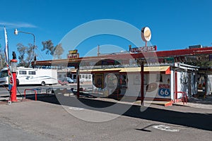 Delgadillo`s Snow Cap Drive-In at Seligman