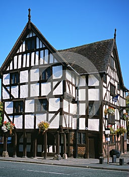 Historic Rowleys House in Shrewsbury, England photo