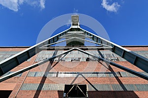 Historic Ruhr area, colliery, mine Ewald, Germany