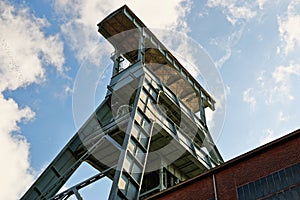 Historic Ruhr area, colliery, mine Ewald, Germany