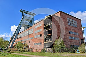 Historic Ruhr area, colliery, mine Ewald, Germany