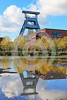 Historic Ruhr area, colliery, mine Ewald, Germany