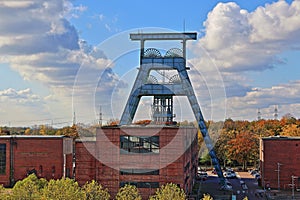 Historic Ruhr area, colliery, mine Ewald, Germany