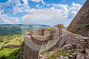 Historic ruins la quemada in zacatecas mexico