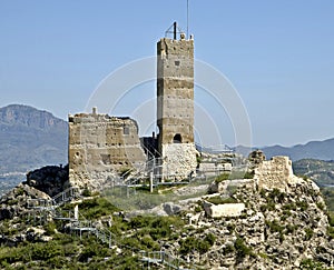 Castle ruins, Penella, Cocentaina, Alcoy/Alcoi, Alicante - Spain photo