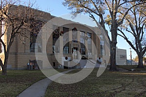 Historic Rusk County Courthouse located in Henderson TX