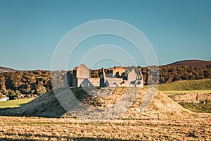 Historic Ruthven Barracks in Scotland