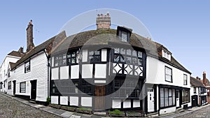 Historic rye old houses sussex england