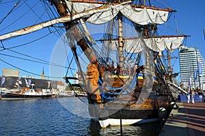 Historic sail ship Gotheborg