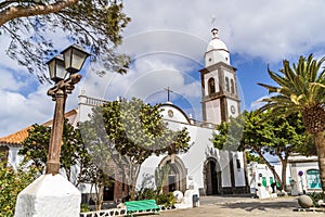 Historic San Gines Parish in Arrecife downtown, Lanzarote, Canary Islands, Spain photo