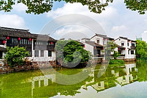 Historic scenic old town Wuzhen, China