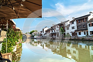 Historic scenic old town Wuzhen, China