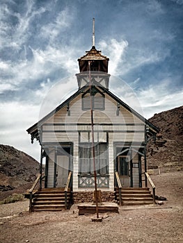 Historic Schoolhouse, Calico Ghost Town, California
