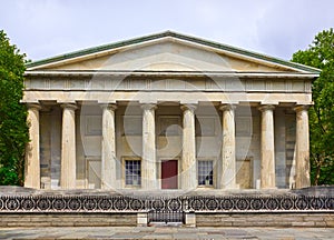 The historic Second National Bank building