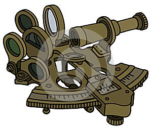 Historic sextant