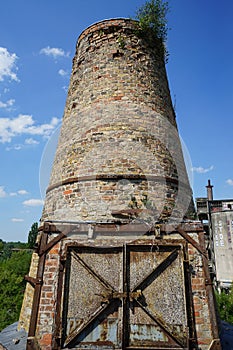 Historic Shaft Furnace Battery with 18 Rumford furnaces were built between 1871 and 1877 Rüdersdorf bei Berlin, Germany