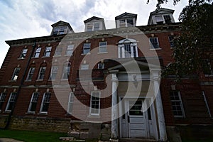 Historic shimer college campus in mount carrol IL 1906 hall