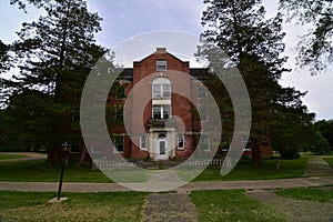 Historic shimer college campus in mount carrol IL Bennet Hall photo