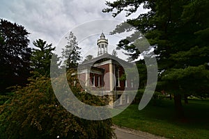 Historic shimer college campus in mount carrol IL Metcalf Hall photo