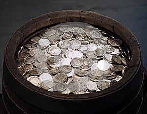 Historic silver coins