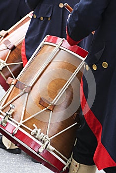 Historic Snare Drum in Parade