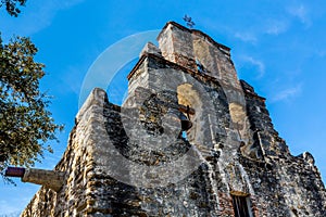 The Historic Spanish Mission Espada, Texas photo