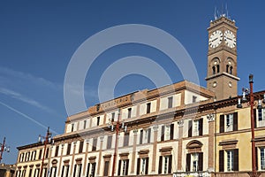 Historic square of Forli, Emilia Romagna