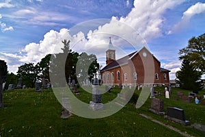 Historic st. Mary's church part of the lost lake randoplh wiscosin preservation society area