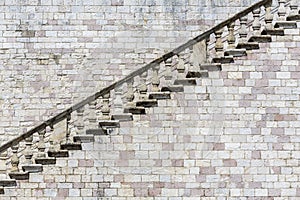 Historic staircase in Italy