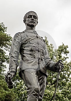 Historic statue of Napoleon, Prince Imperial photo