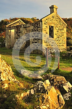 Historic steamer terminal, Argyll, Scotland