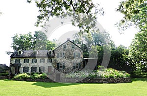 Poole Forge National Historic Colonial era stone mansion