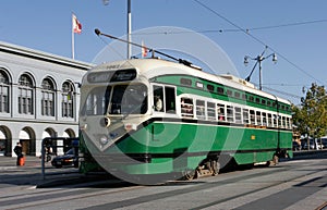 Historic Streetcar in San Francisco