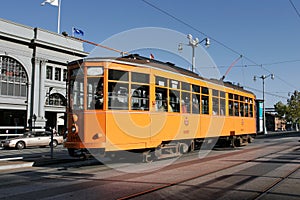 Historic Streetcar in San Francisco photo