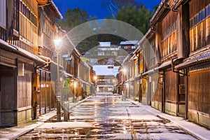 Historic Streets of Kanazawa Japan