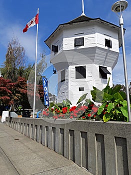 The Bastion, an enduring local icon in the third oldest city in British Columbia, Canada photo