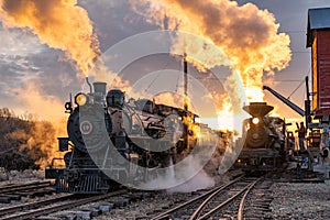 The Historic Sumpter Valley Railroad in Central Oregon