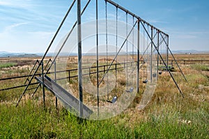 Historic Swingset in a Colorada Small Town