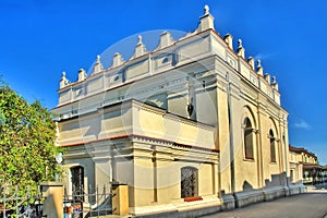 Historic Synagogue in Zamo??, Poland